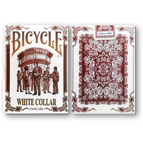 바이시클 화이트 칼라덱 (Bicycle White Collar Playing Cards)