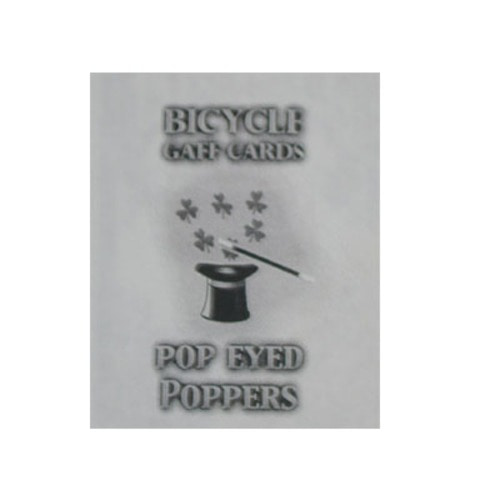 팝아이드파퍼덱_레드(Pop Eyed Popper Deck bicycle_Red) by USPCC