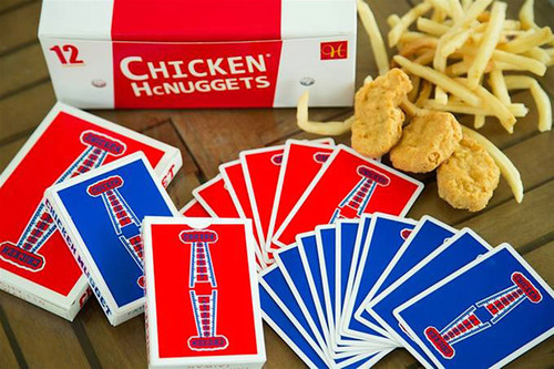 치킨너겟덱 블루 (Chicken Nugget Playing Cards Blue)