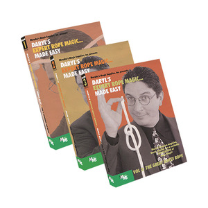 데럴 로프매직 1~3 (Rope Magic Made Easy (3 volume set) by Daryl &amp; Murphy&#039;s Magic Supplies - DVD)