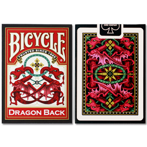 드래곤백덱_레드 (Bicycle Dragon Back Cards_Red by USPCC)