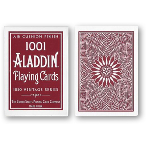 알라딘 돔백 레드 (Vintage 1001 Aladdin Dome Back Playing Cards - Red)
