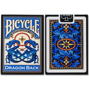 드래곤백덱_블루 (Bicycle Dragon Back Cards_Blue by USPCC)
