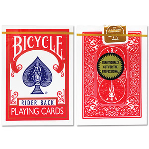 바이시클 카드 골드 스탠다드 레드 (Bicycle Playing Cards Gold_RED BACK_by Richard Turner)